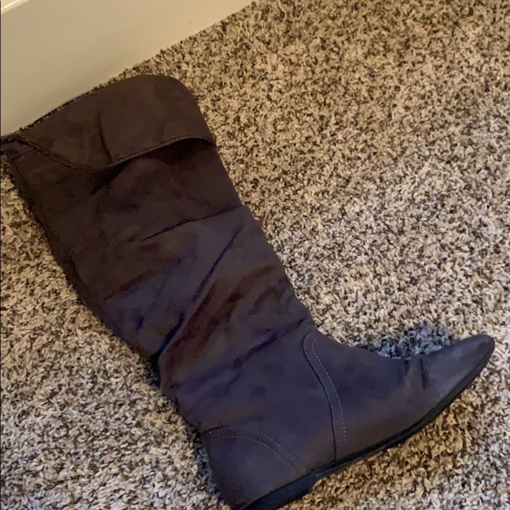 Grey Boots